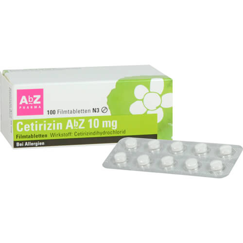 CETIRIZIN AbZ 10 mg Filmtabletten CETIRIZIN AbZ 10 mg Filmtabletten