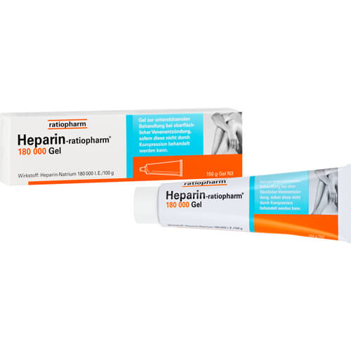 HEPARIN-RATIOPHARM 180.000 I.E. Gel HEPARIN-RATIOPHARM 180.000 I.E. Gel