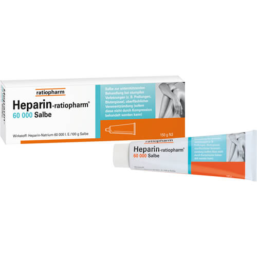 HEPARIN-RATIOPHARM 60.000 Salbe HEPARIN-RATIOPHARM 60.000 Salbe