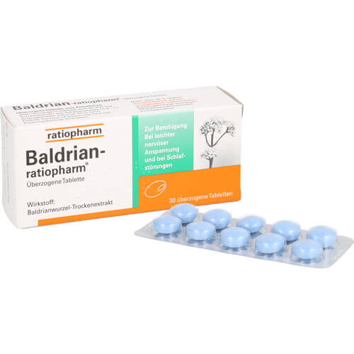 BALDRIAN-RATIOPHARM überzogene Tabletten BALDRIAN-RATIOPHARM überzogene Tabletten
