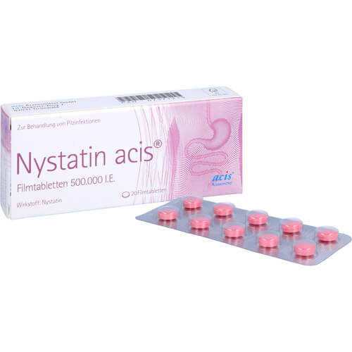 NYSTATIN acis Filmtabletten NYSTATIN acis Filmtabletten
