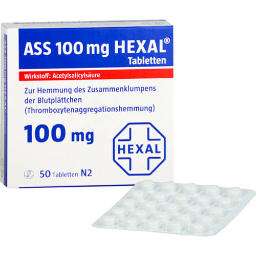 ASS 100 HEXAL Tabletten ASS 100 HEXAL Tabletten