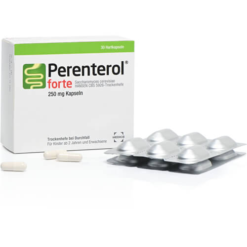 PERENTEROL forte 250 mg Kapseln Blister PERENTEROL forte 250 mg Kapseln Blister