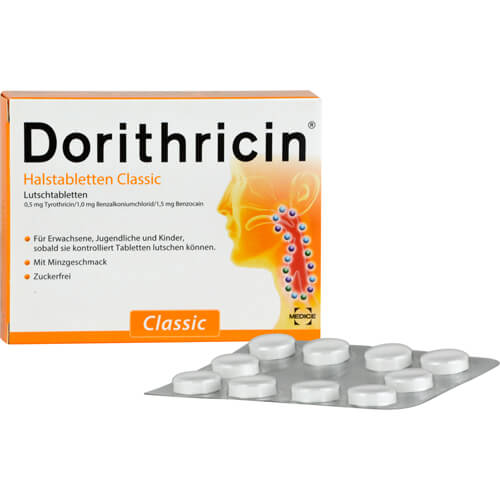 DORITHRICIN Halstabletten Classic DORITHRICIN Halstabletten Classic