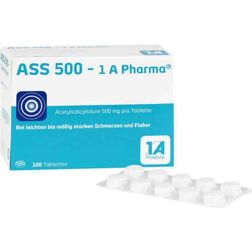 ASS 500-1A Pharma Tabletten ASS 500-1A Pharma Tabletten