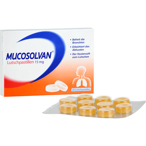 MUCOSOLVAN Lutschpastillen 15 mg MUCOSOLVAN Lutschpastillen 15 mg