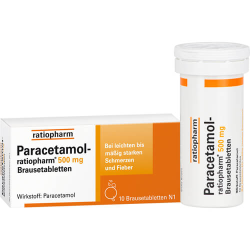 PARACETAMOL-ratiopharm 500 mg Brausetabletten PARACETAMOL-ratiopharm 500 mg Brausetabletten