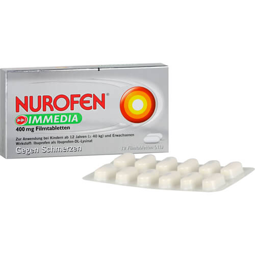 NUROFEN Immedia 400 mg Filmtabletten NUROFEN Immedia 400 mg Filmtabletten
