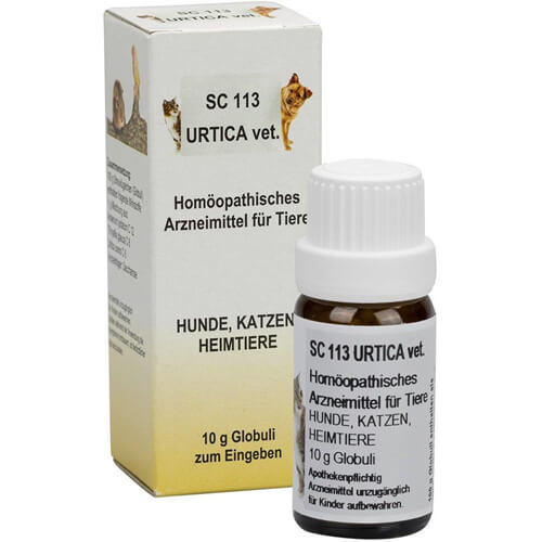 SC 113 Urtica Globuli f.Hunde/Katzen/Kleintiere SC 113 Urtica Globuli f.Hunde/Katzen/Kleintiere