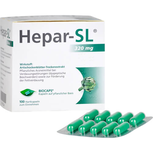 HEPAR-SL 320 mg Hartkapseln HEPAR-SL 320 mg Hartkapseln