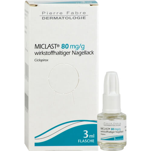 MICLAST 80 mg/g wirkstoffhaltiger Nagellack MICLAST 80 mg/g wirkstoffhaltiger Nagellack
