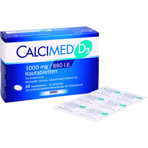 CALCIMED D3 1000 mg/880 I.E. Kautabletten CALCIMED D3 1000 mg/880 I.E. Kautabletten