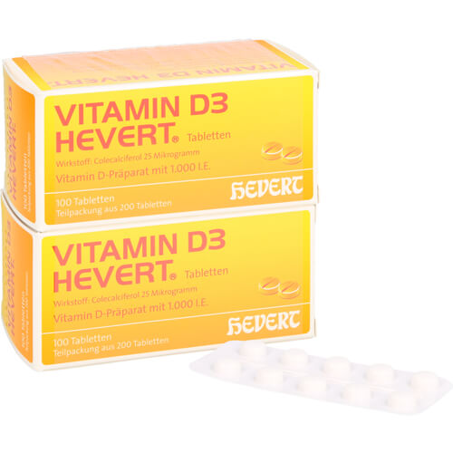 VITAMIN D3 HEVERT Tabletten VITAMIN D3 HEVERT Tabletten