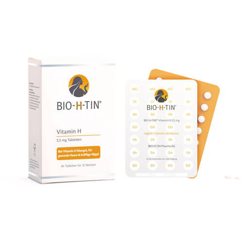 BIO-H-TIN Vitamin H 2,5 mg für 12 Wochen Tabletten BIO-H-TIN Vitamin H 2,5 mg für 12 Wochen Tabletten