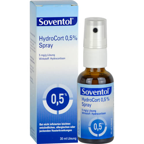 SOVENTOL Hydrocort 0,5% Spray SOVENTOL Hydrocort 0,5% Spray