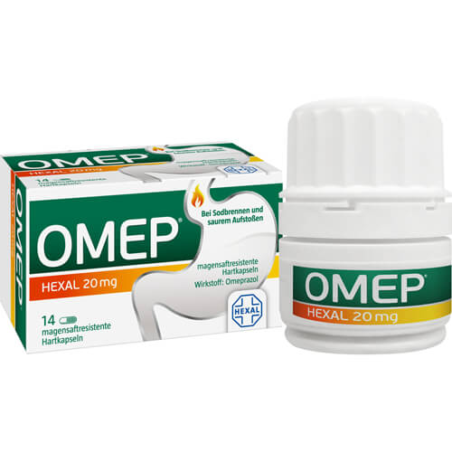 OMEP HEXAL 20 mg magensaftresistente Hartkapseln OMEP HEXAL 20 mg magensaftresistente Hartkapseln