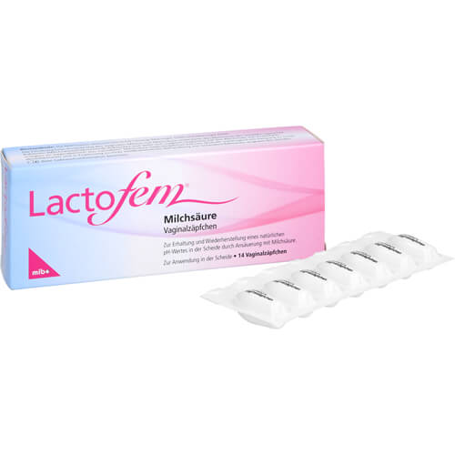 LACTOFEM Milchsäure Vaginalzäpfchen LACTOFEM Milchsäure Vaginalzäpfchen