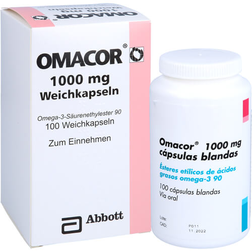 OMACOR 1.000 mg Weichkapseln OMACOR 1.000 mg Weichkapseln