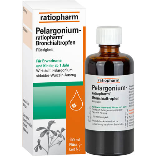 PELARGONIUM-RATIOPHARM Bronchialtropfen PELARGONIUM-RATIOPHARM Bronchialtropfen
