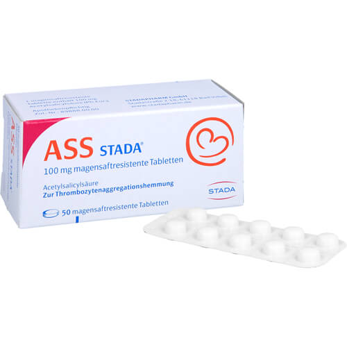 ASS STADA 100 mg magensaftresistente Tabletten ASS STADA 100 mg magensaftresistente Tabletten