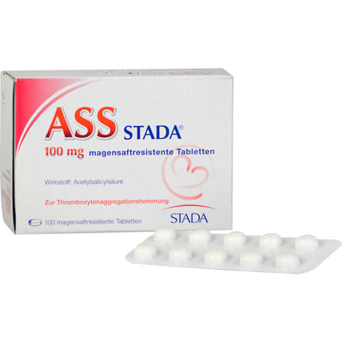ASS STADA 100 mg magensaftresistente Tabletten ASS STADA 100 mg magensaftresistente Tabletten