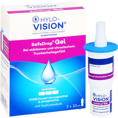 HYLO-VISION SafeDrop Gel Augentropfen HYLO-VISION SafeDrop Gel Augentropfen