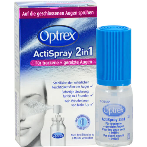 OPTREX ActiSpray 2in1 f.trockene+gereizte Augen OPTREX ActiSpray 2in1 f.trockene+gereizte Augen