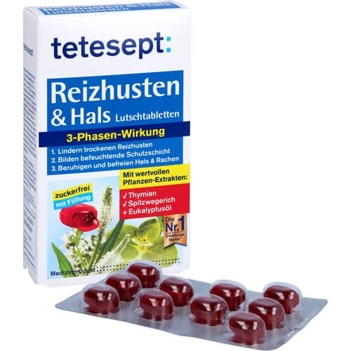 TETESEPT Reizhusten & Hals Lutschtabletten TETESEPT Reizhusten & Hals Lutschtabletten