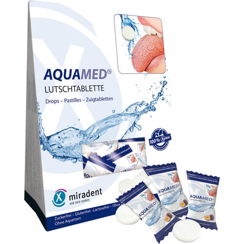 MIRADENT Aquamed Mundtrockenheit Lutschtabletten MIRADENT Aquamed Mundtrockenheit Lutschtabletten
