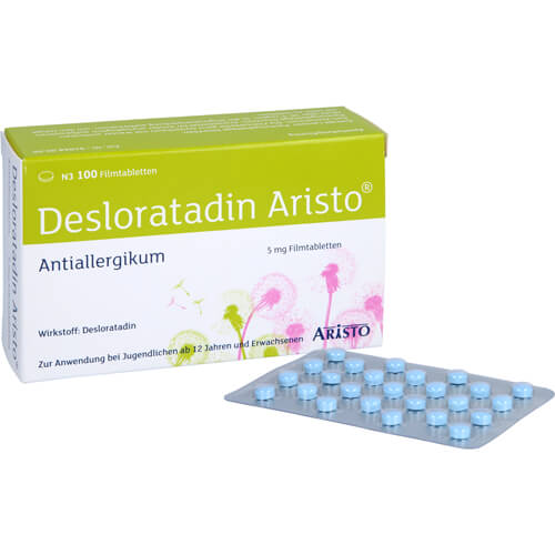 DESLORATADIN Aristo 5 mg Filmtabletten DESLORATADIN Aristo 5 mg Filmtabletten