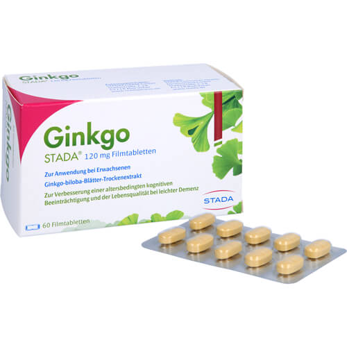 GINKGO STADA 120 mg Filmtabletten GINKGO STADA 120 mg Filmtabletten