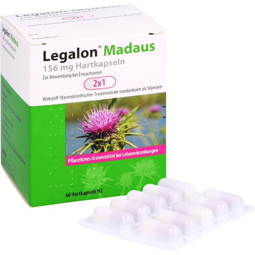LEGALON Madaus 156 mg Hartkapseln LEGALON Madaus 156 mg Hartkapseln