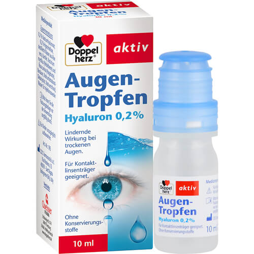 DOPPELHERZ Augen-Tropfen Hyaluron 0,2% DOPPELHERZ Augen-Tropfen Hyaluron 0,2%