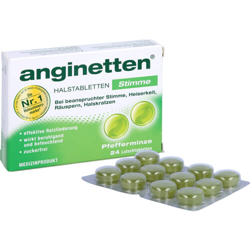 ANGINETTEN Stimme Lutschtabletten ANGINETTEN Stimme Lutschtabletten