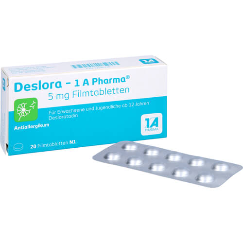 DESLORA-1A Pharma 5 mg Filmtabletten DESLORA-1A Pharma 5 mg Filmtabletten