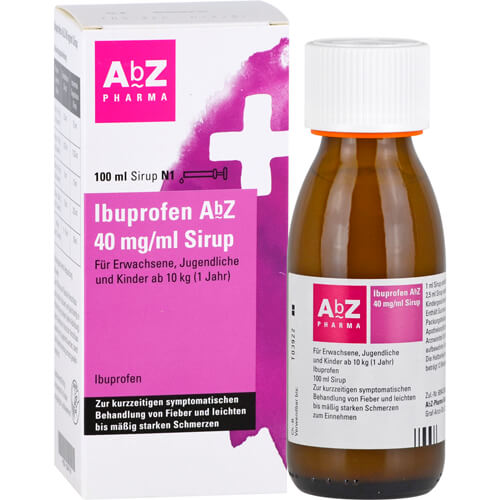 IBUPROFEN AbZ 40 mg/ml Sirup IBUPROFEN AbZ 40 mg/ml Sirup