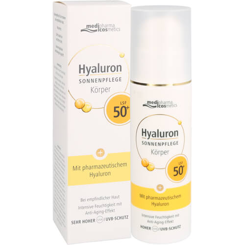 HYALURON SONNENPFLEGE Körper Creme LSF 50+ HYALURON SONNENPFLEGE Körper Creme LSF 50+