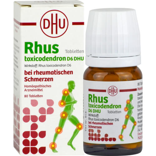 RHUS TOXICODENDRON D 6 Tabl.bei rheumat.Schmerzen RHUS TOXICODENDRON D 6 Tabl.bei rheumat.Schmerzen