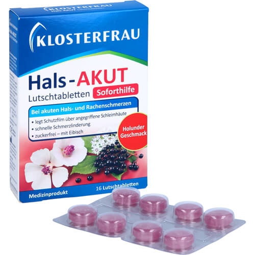 KLOSTERFRAU Hals-AKUT Lutschtabletten KLOSTERFRAU Hals-AKUT Lutschtabletten