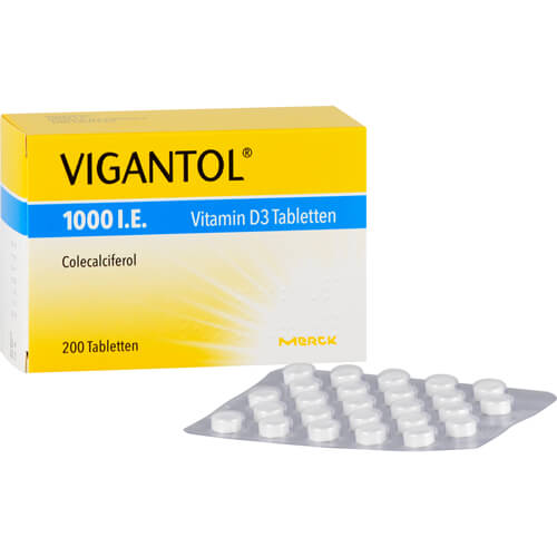 VIGANTOL 1.000 I.E. Vitamin D3 Tabletten VIGANTOL 1.000 I.E. Vitamin D3 Tabletten