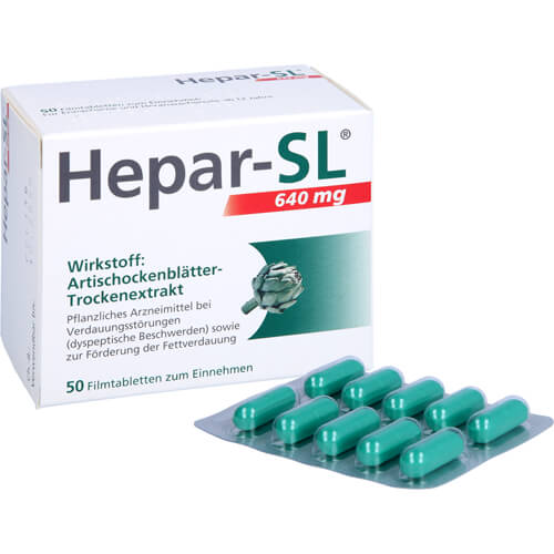 HEPAR-SL 640 mg Filmtabletten HEPAR-SL 640 mg Filmtabletten