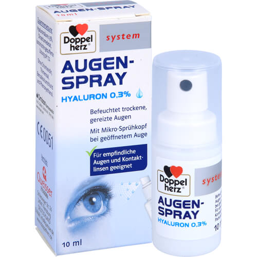 DOPPELHERZ Augen-Spray Hyaluron 0,3% system DOPPELHERZ Augen-Spray Hyaluron 0,3% system