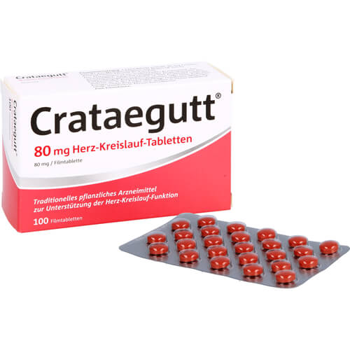 CRATAEGUTT 80 mg Herz-Kreislauf-Tabletten CRATAEGUTT 80 mg Herz-Kreislauf-Tabletten