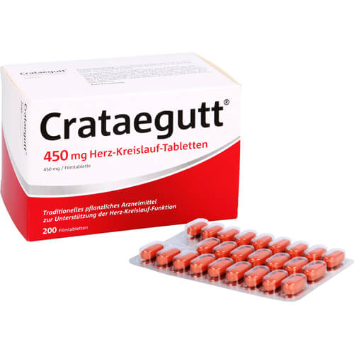 CRATAEGUTT 450 mg Herz-Kreislauf-Tabletten CRATAEGUTT 450 mg Herz-Kreislauf-Tabletten