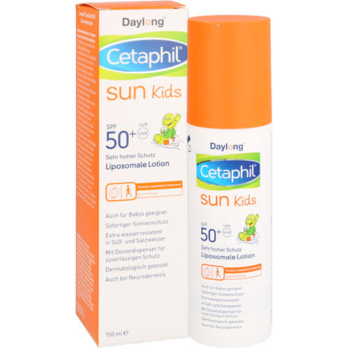 CETAPHIL Sun Daylong Kids SPF 50+ liposomale Lot. CETAPHIL Sun Daylong Kids SPF 50+ liposomale Lot.