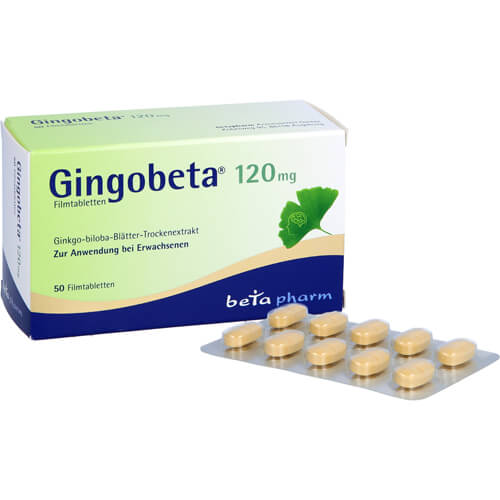 GINGOBETA 120 mg Filmtabletten GINGOBETA 120 mg Filmtabletten
