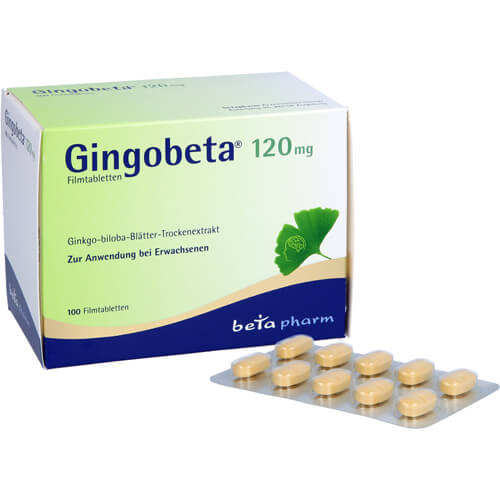 GINGOBETA 120 mg Filmtabletten GINGOBETA 120 mg Filmtabletten