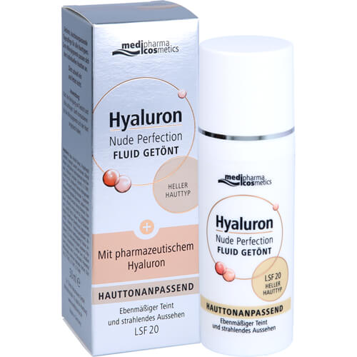 HYALURON NUDE Perfect.Fluid getönt hell.HT LSF 20 HYALURON NUDE Perfect.Fluid getönt hell.HT LSF 20