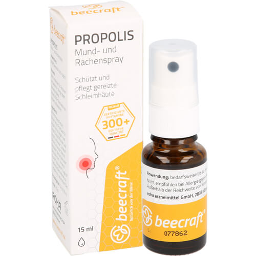 BEECRAFT Propolis Mund- und Rachenspray BEECRAFT Propolis Mund- und Rachenspray