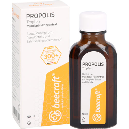 BEECRAFT Propolis Tropfen Mundspül-Konzentrat BEECRAFT Propolis Tropfen Mundspül-Konzentrat